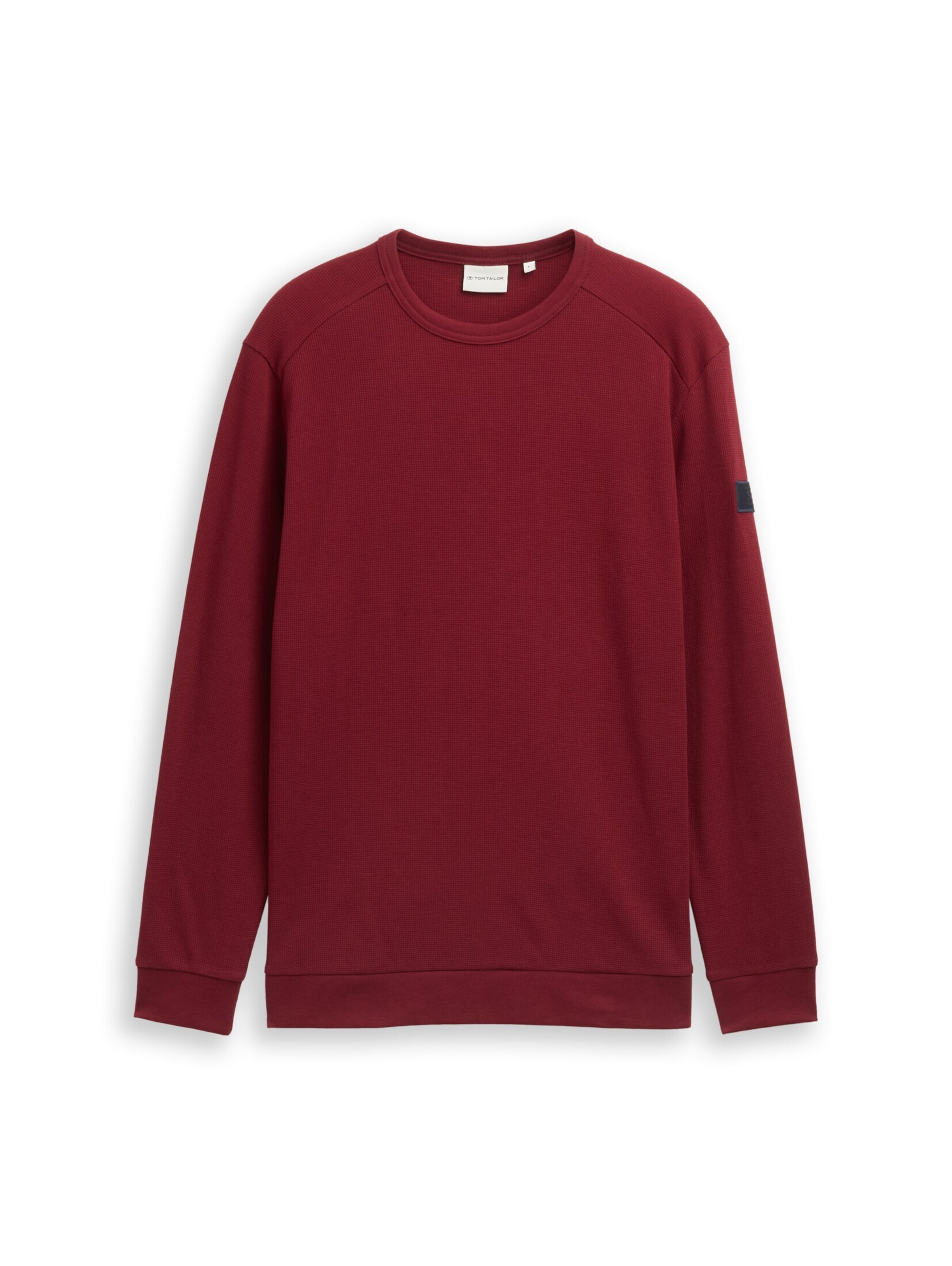 TOM TAILOR Shirt in Red: front