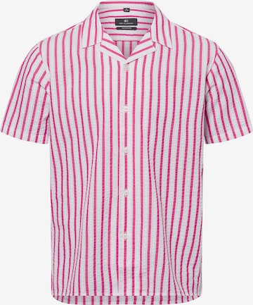 Nils Sundström Hemd in Pink: Vorderseite