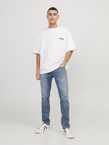 JACK & JONES Слим фит Дънки 'Glenn Cole' в синьо