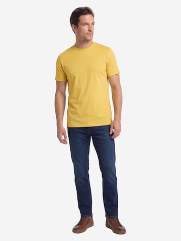 redmond Shirt 'Basic'‌‌‌‌ in Gelb