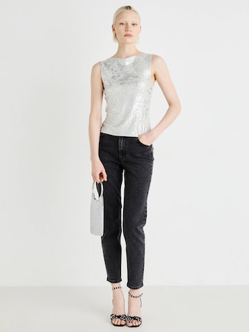 PIECES regular Τζιν 'PCKESIA' σε γκρι