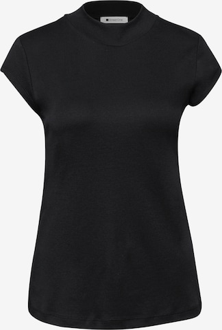 STREET ONE Shirt in Black: front