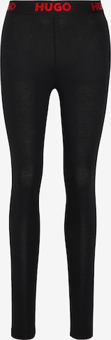 Skinny Leggings HUGO en noir : devant