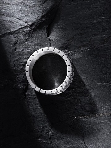 Bague 'THE ROAD' REYTEL en argent
