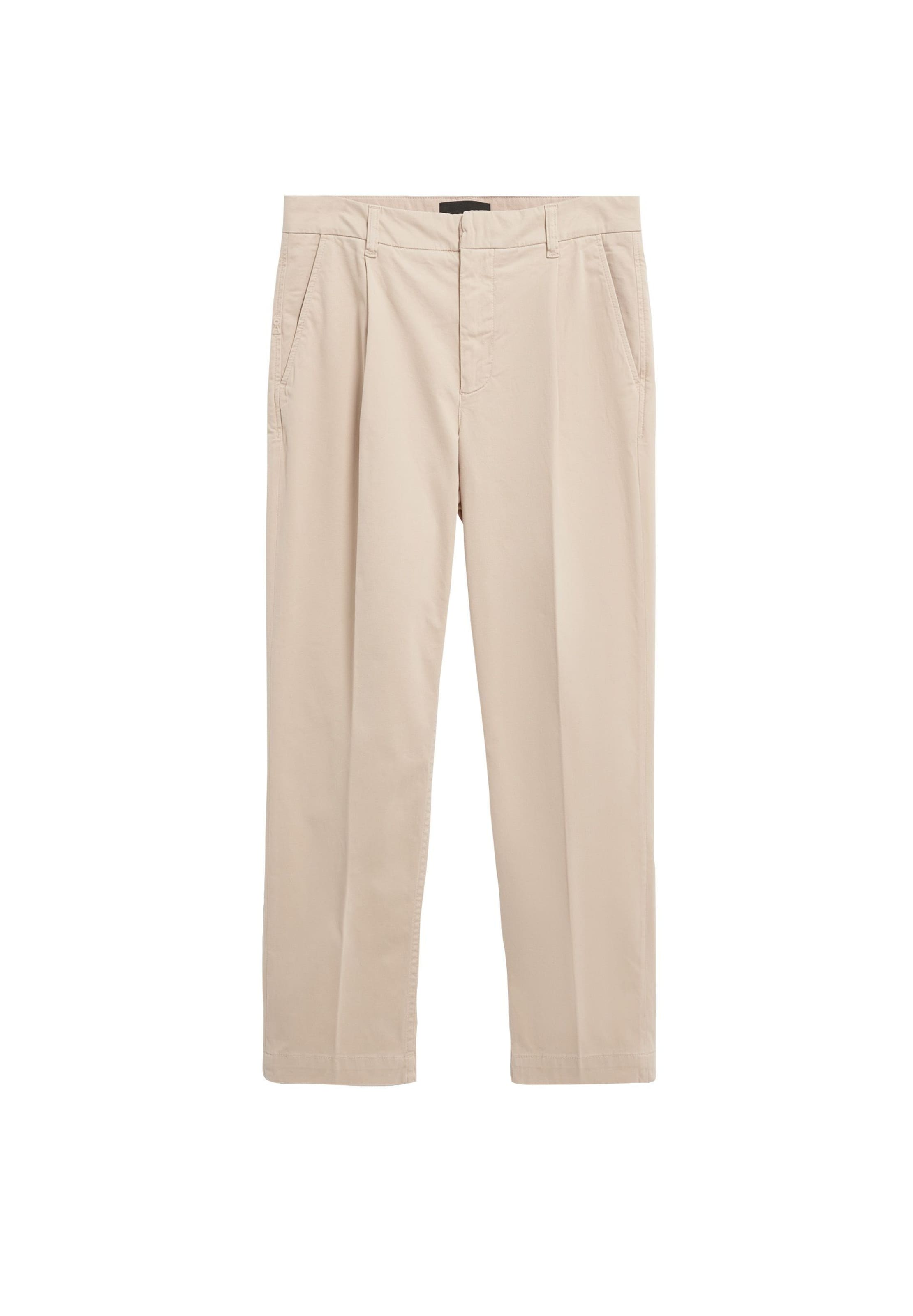 Pantalon chino ARMEDANGELS en beige : devant