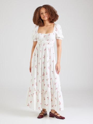 Miss Selfridge Summer dress in White: front