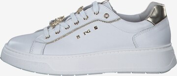 Chaussure à lacets 'E409975D' Nero Giardini en blanc