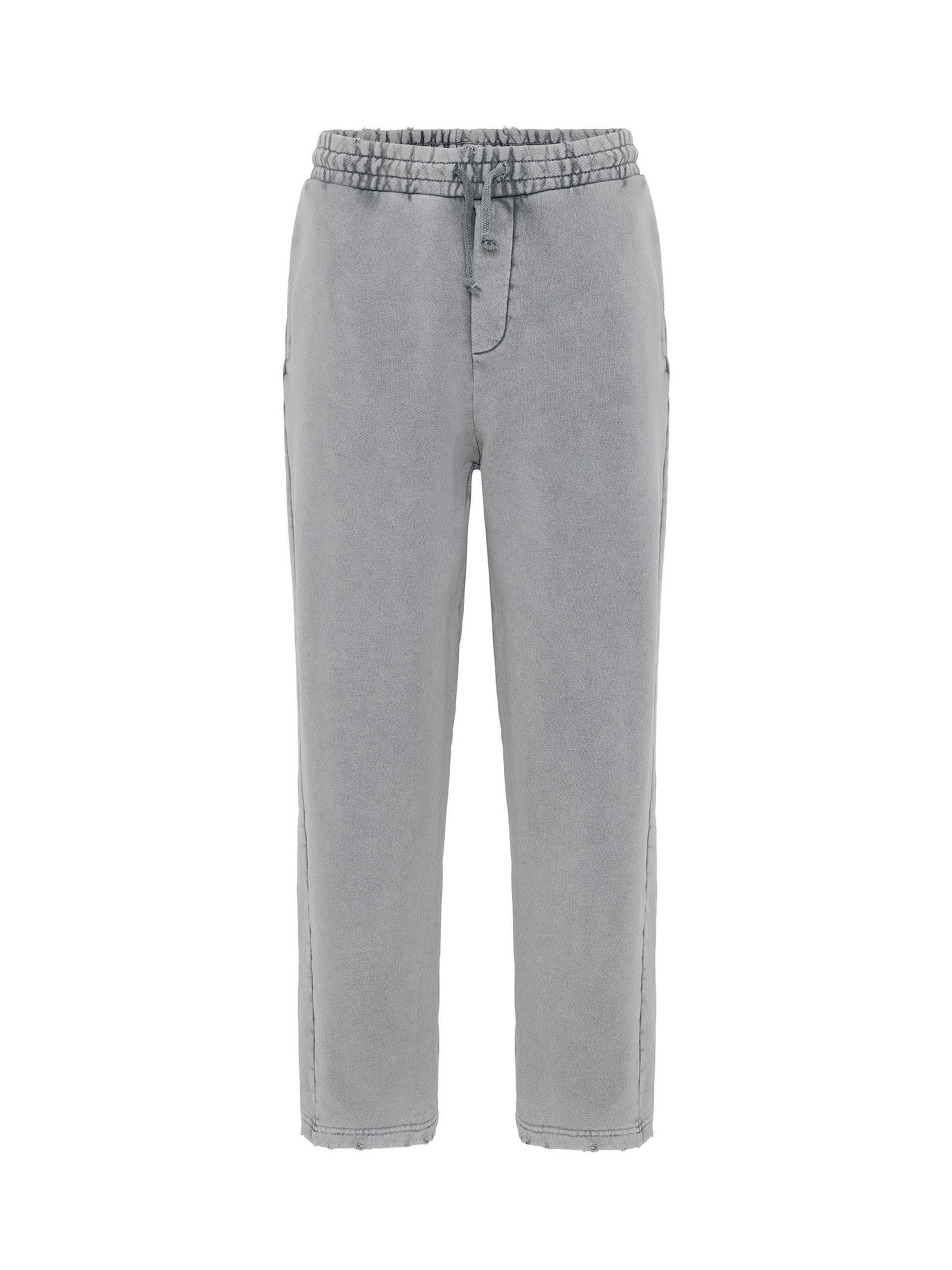 VAMOS CLO Štandardný strih Nohavice - Sivá: predná strana