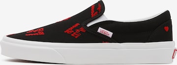 VANS Slip on -tennarit 'Classic' värissä musta: edessä