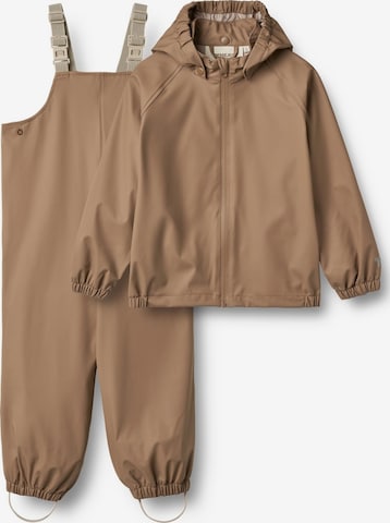 Regular fit Completo funzionale 'Charlie' di WHEAT in marrone: frontale