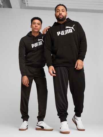 PUMA Tapered Παντελόνι φόρμας 'Ess No. 1' σε μαύρο: μπροστά
