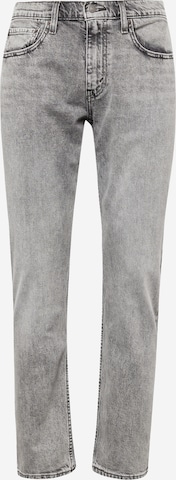 LEVI'S ® Tapered Jeans '502 Taper Hi Ball' in Grijs: voorkant