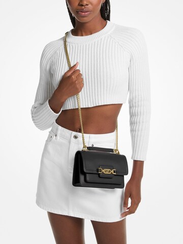 MICHAEL Michael Kors Crossbody bag 'Michael Kors Sac Bandoulière Cuir Heather Noir' in Black