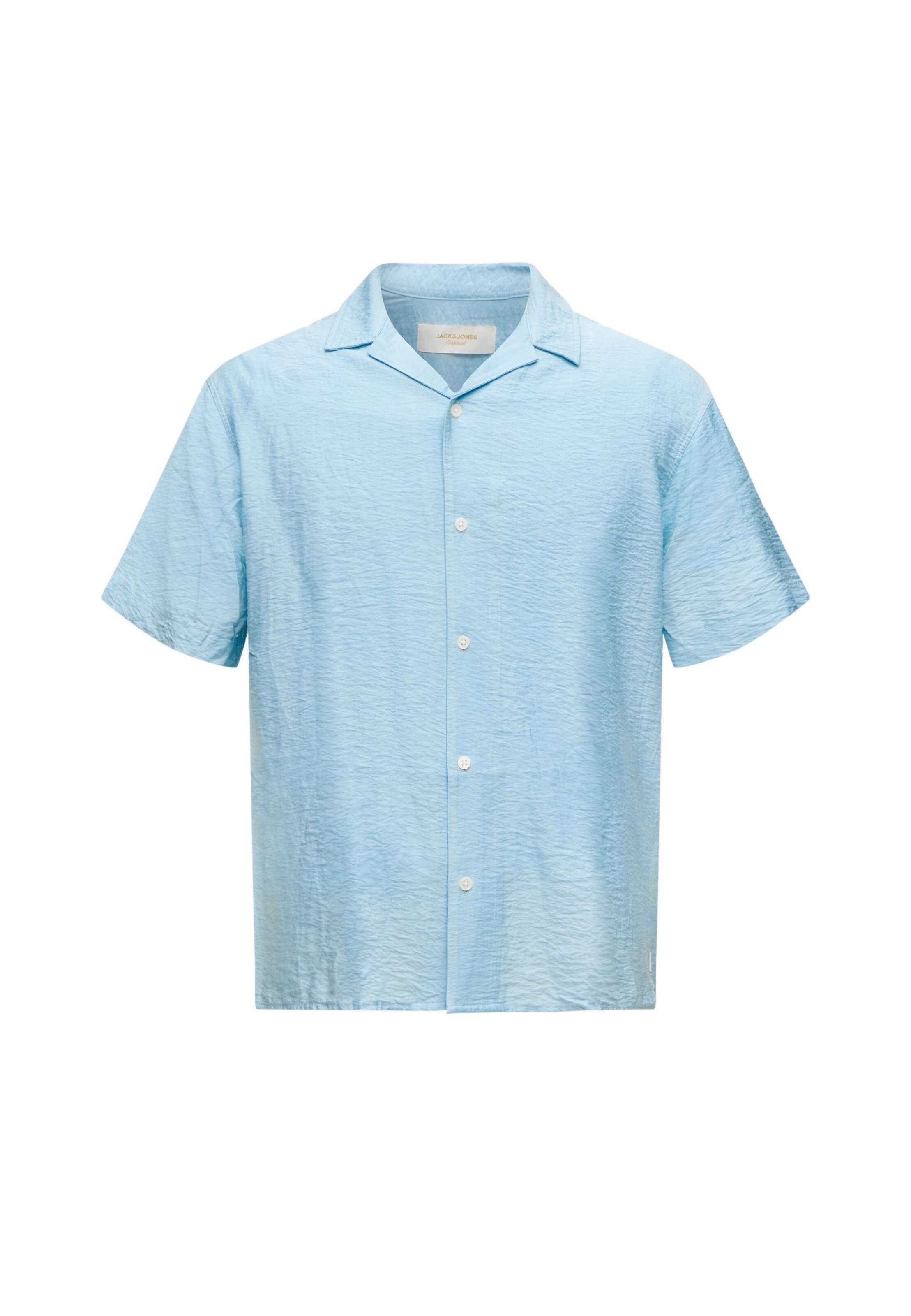 JACK & JONES Regular fit Skjorta 'JORLUKE BILLYBURG' i blå: framsida