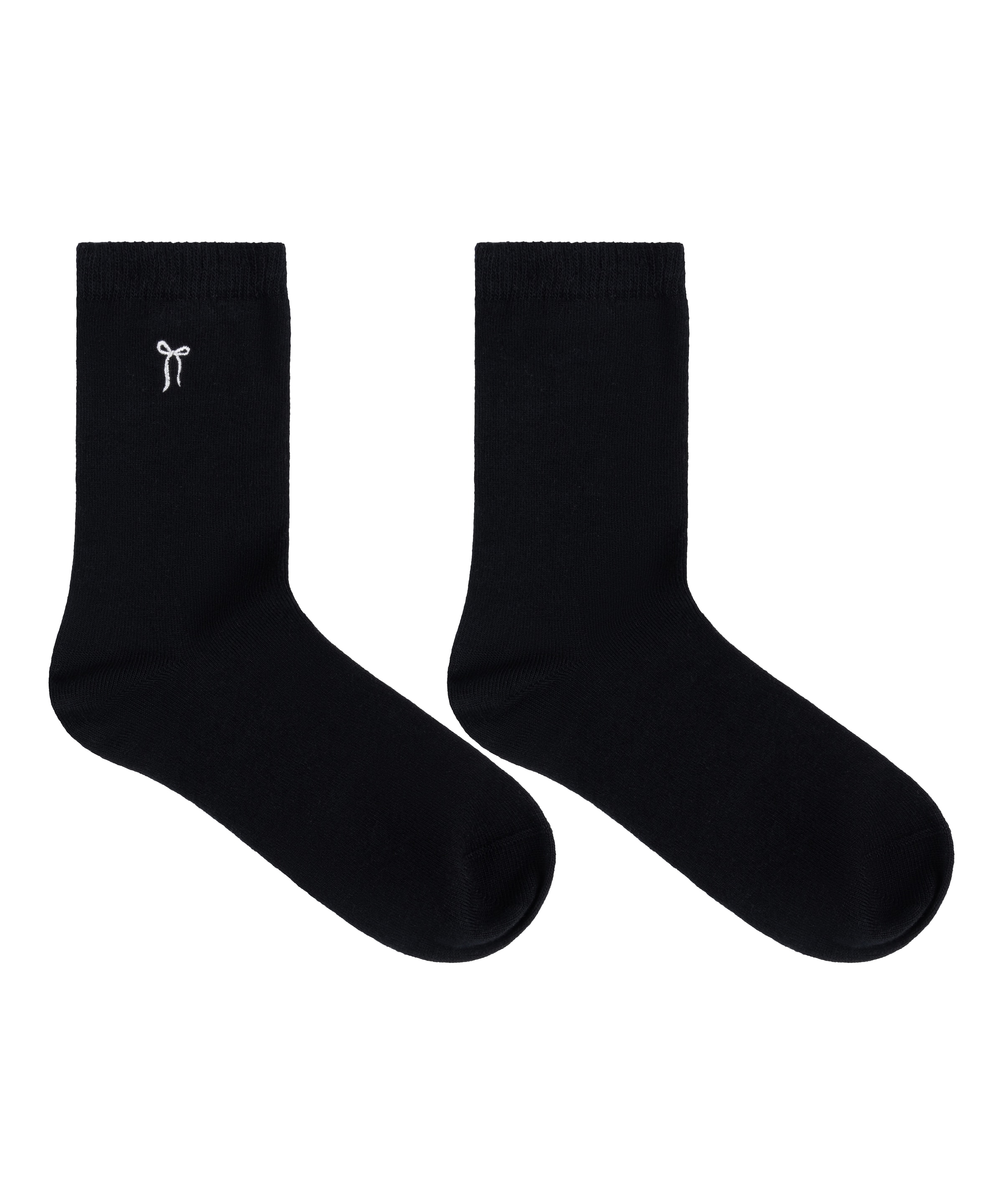Hunkemöller Chaussettes en noir, Vue avec produit