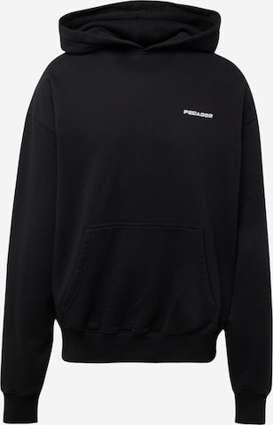 Pegador - Sudadera en negro: frente