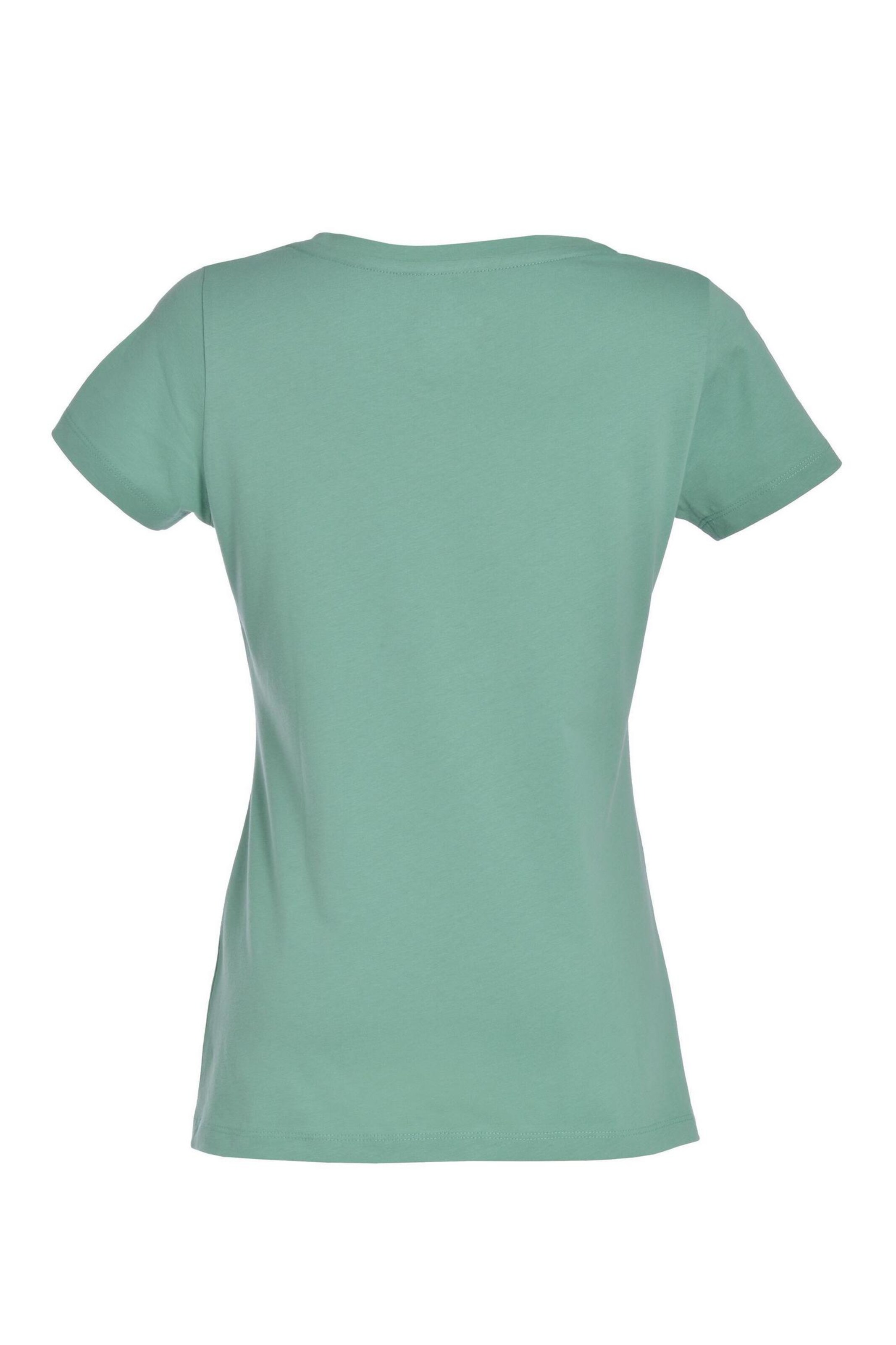 Gipfelglück T-Shirt 'Frieda' in Grün