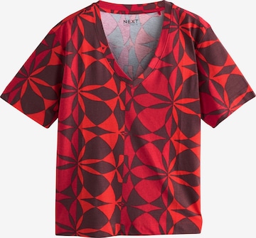 raudona Next Marškinėliai: priekis