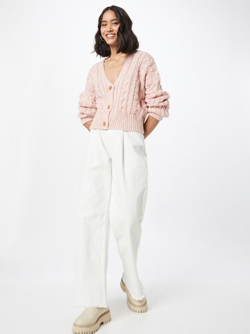 Sublevel Knit Cardigan in Pink