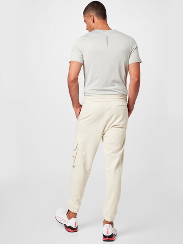 Calvin Klein Jeans Tapered Cargobroek in Wit
