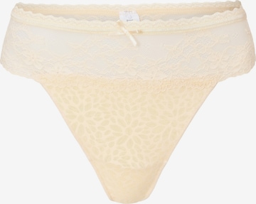 LingaDore - Tanga 'Daily' en blanco: frente
