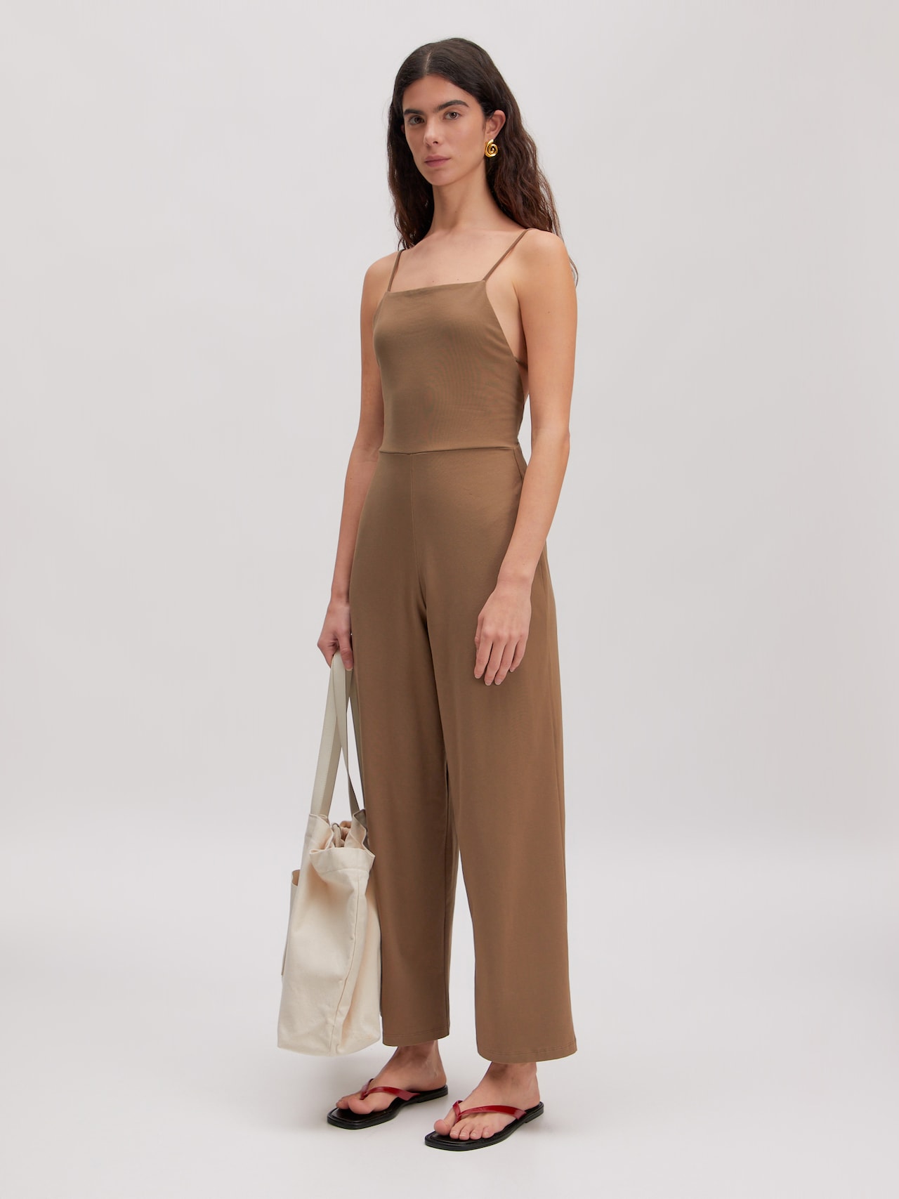 EDITED Jumpsuit 'Noor' Bruin