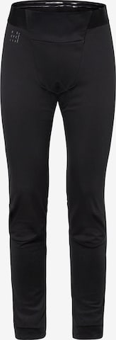 VAUDE Slimfit Outdoorhose 'Kuro Essential' in Schwarz: Vorderseite