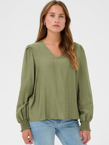 Camicia da donna 'KALufia' di Kaffe in verde: frontale