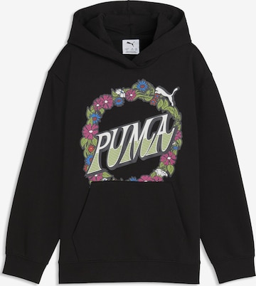 PUMA Sweatshirt in Schwarz: Vorderseite