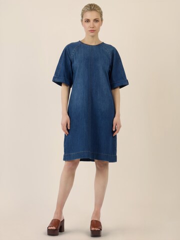 APART Dress in Blue: front