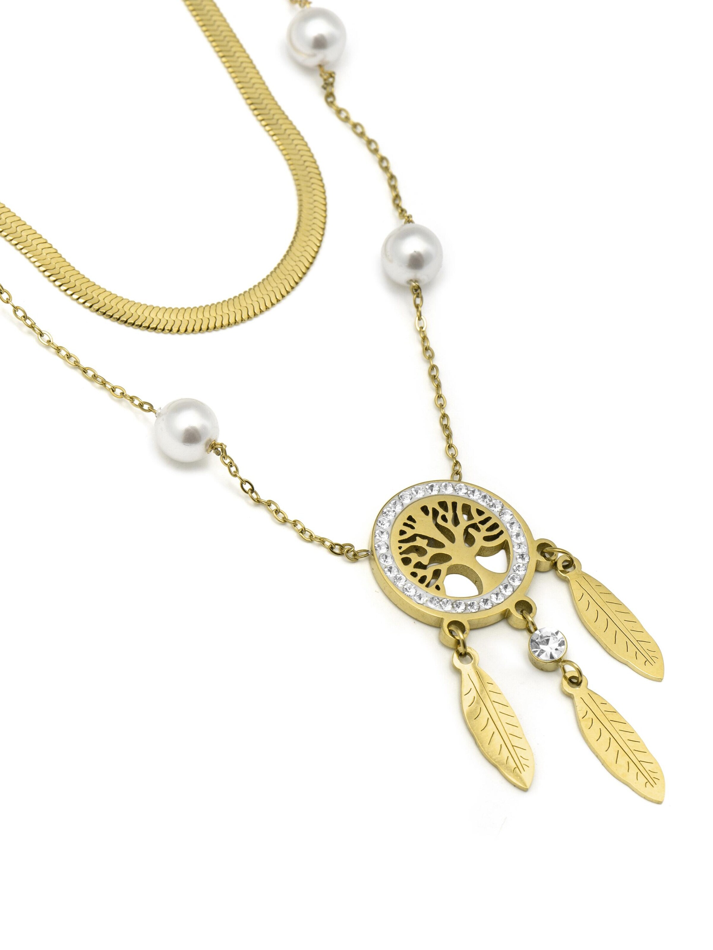 Luxenter Necklace 'Anthori' in Gold