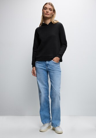 STREET ONE Sweatshirt in Schwarz