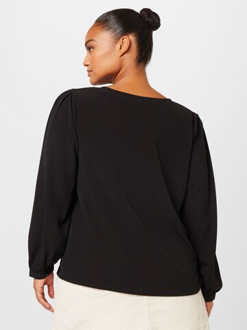 Vero Moda Curve - Blusa 'CNAJA' em preto