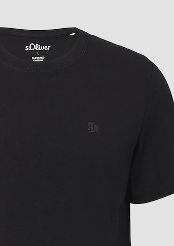 s.Oliver Shirt in Schwarz