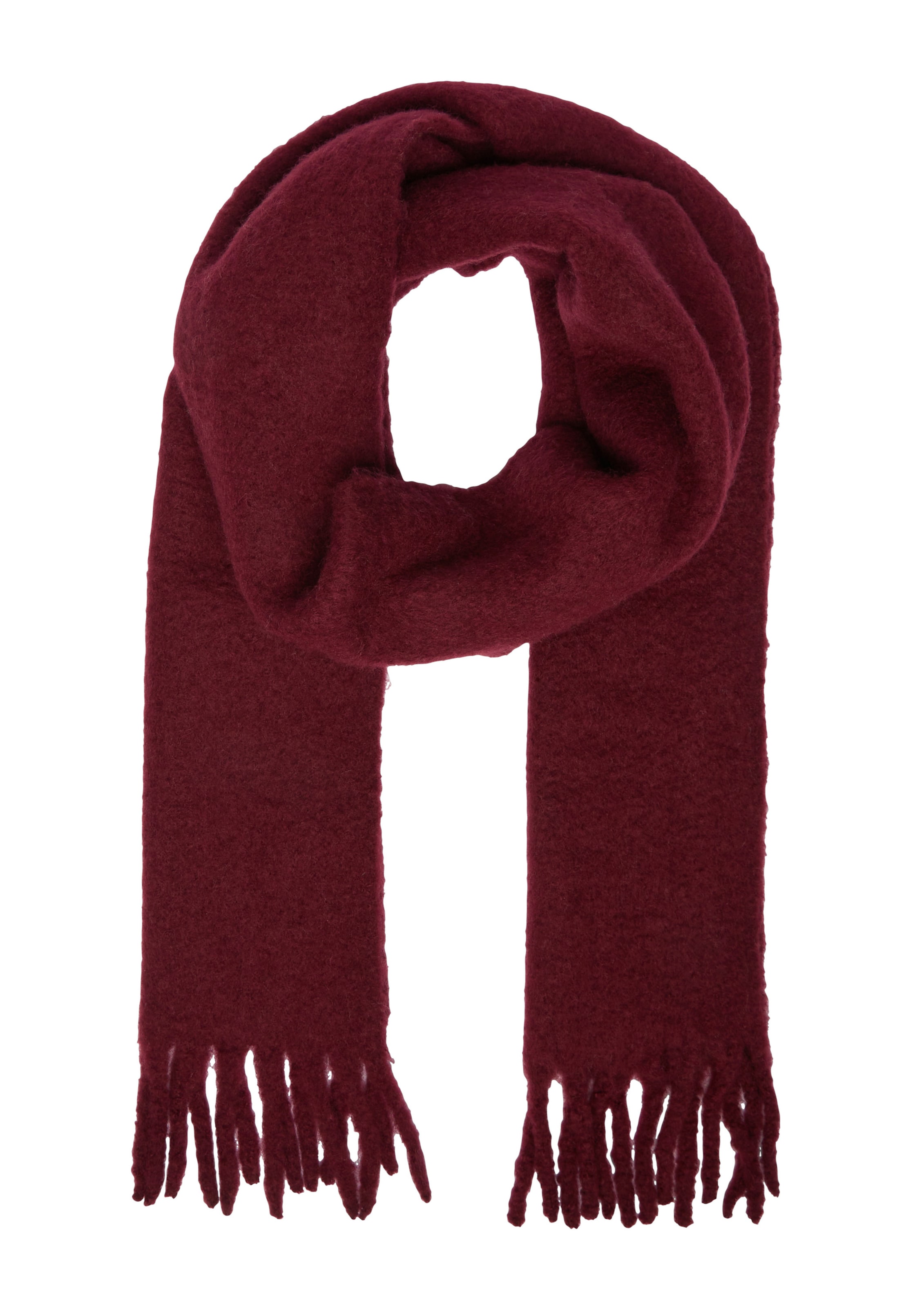 Écharpe COMMA en rouge : devant