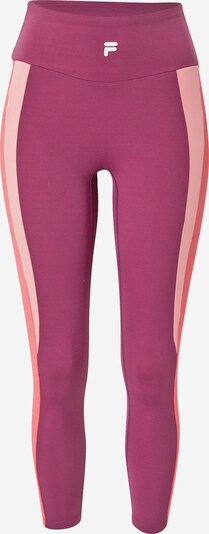 FILA Sporthose 'Rabenau' in pink / rosa / rotviolett / weiß, Produktansicht