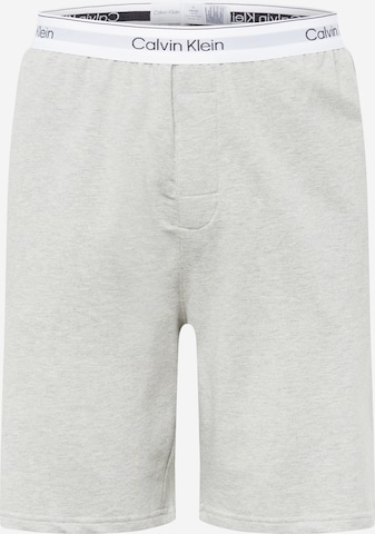 regular Pantaloncini da pigiama di Calvin Klein Underwear in grigio: frontale