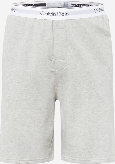 Calvin Klein Underwear Панталон пижама в сиво / сив меланж / черно / бяло, Преглед на продукта