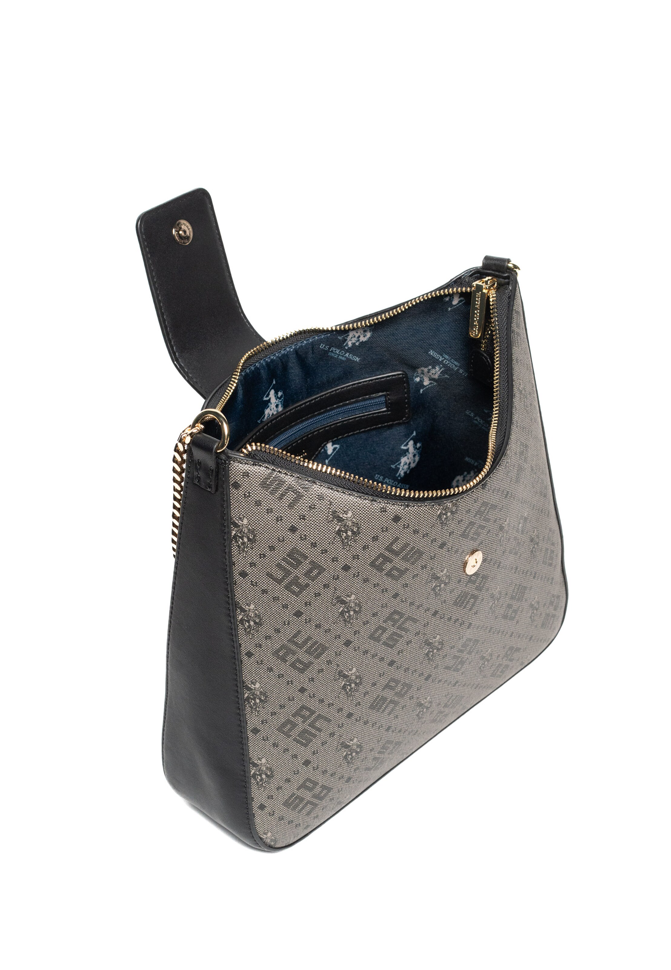 Borsa a mano di U.S. POLO ASSN. in nero