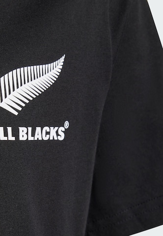 T-Shirt fonctionnel 'All Blacks x Marvel' ADIDAS PERFORMANCE en noir