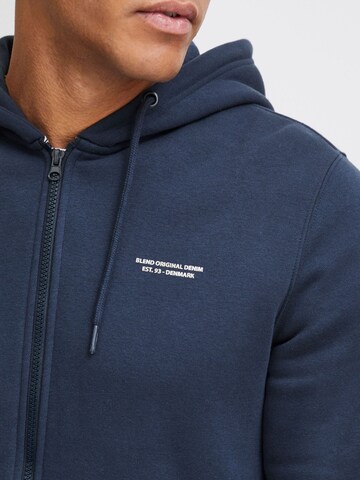 BLEND - Sudadera con cremallera 'Pepe' en azul