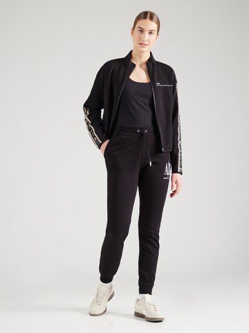 EA7 Emporio Armani Sweatjacke 'NATURAL VENTUS7' in Schwarz