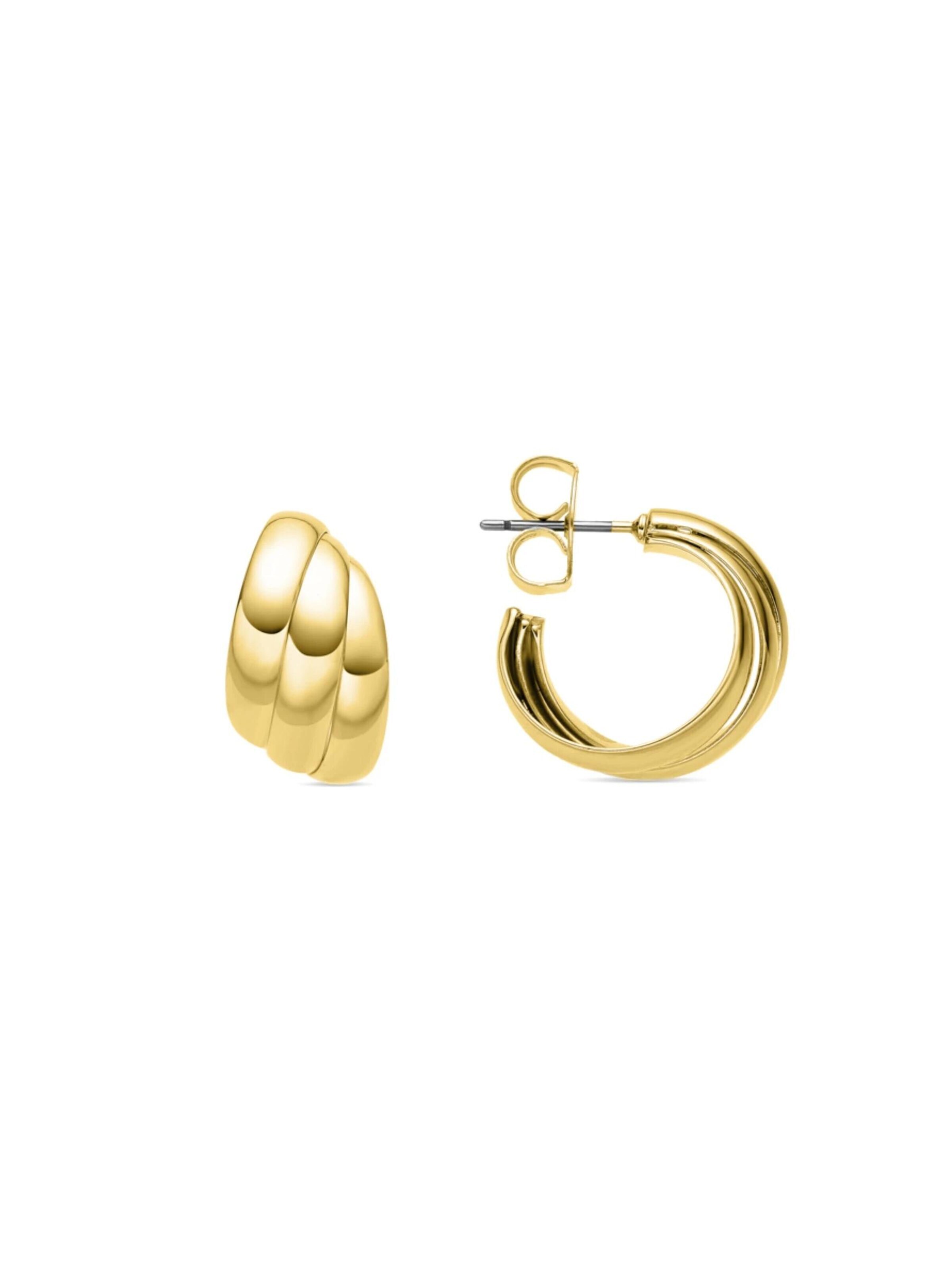 LUXBYLUX Earrings in Gold: front