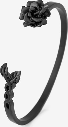 Akitsune Armband 'Rosa' in Schwarz: Vorderseite