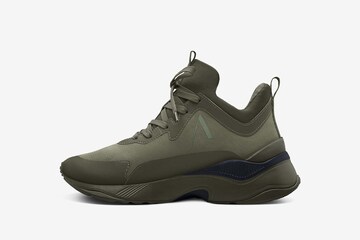 Sneaker înalt 'Stormrydr Vibram' de la ARKK Copenhagen pe verde: față