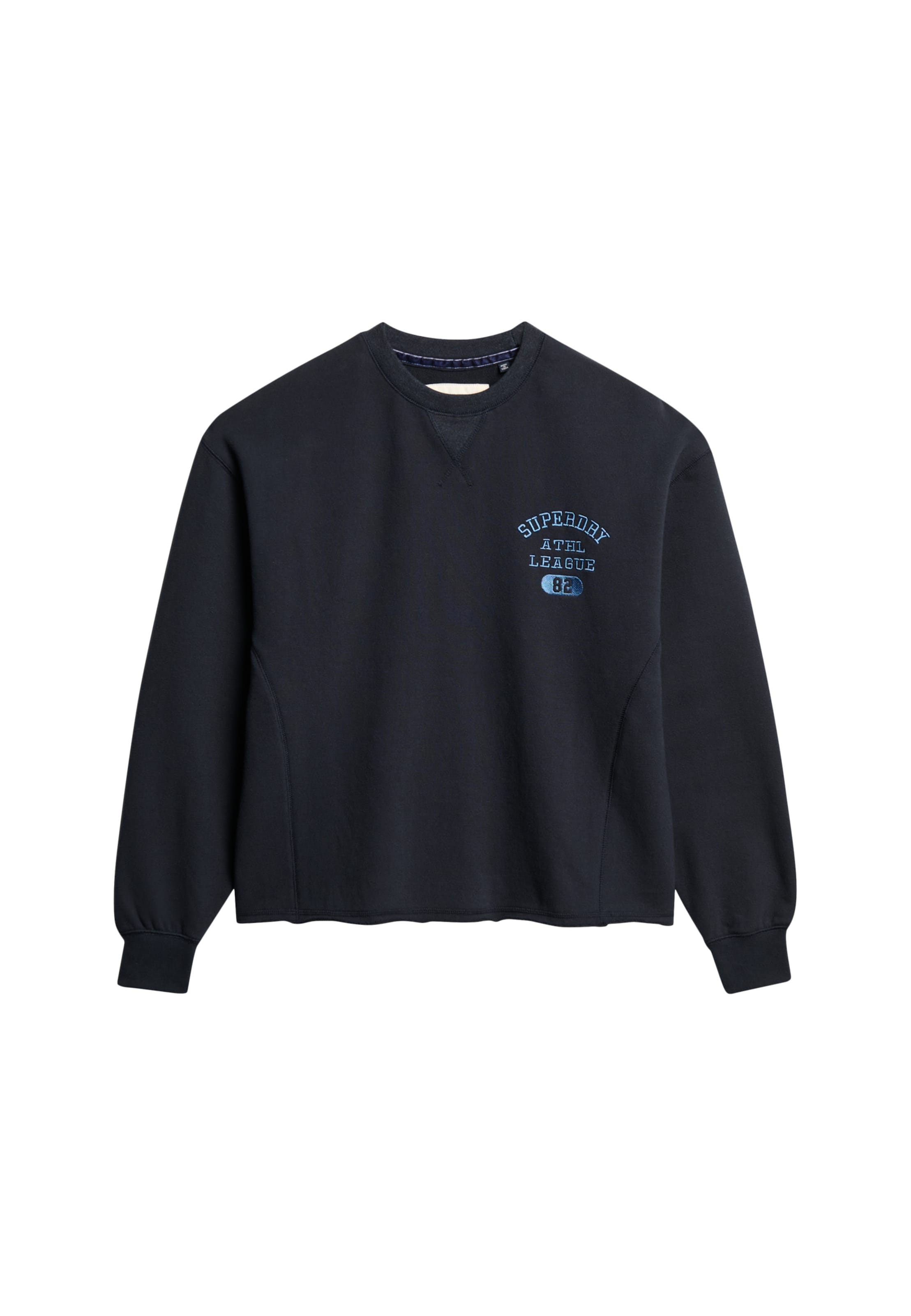 Superdry Sweatshirt 'Athletic' in Blue: front