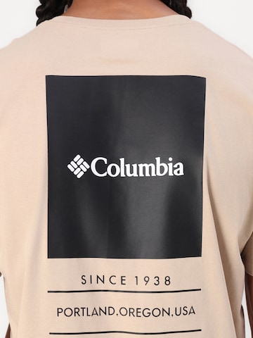 COLUMBIA Функциональная футболка 'Barton Springs™' в Бежевый