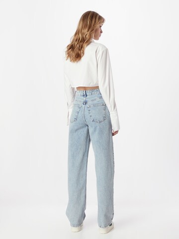 TOPSHOP Regular Jeans in Blau