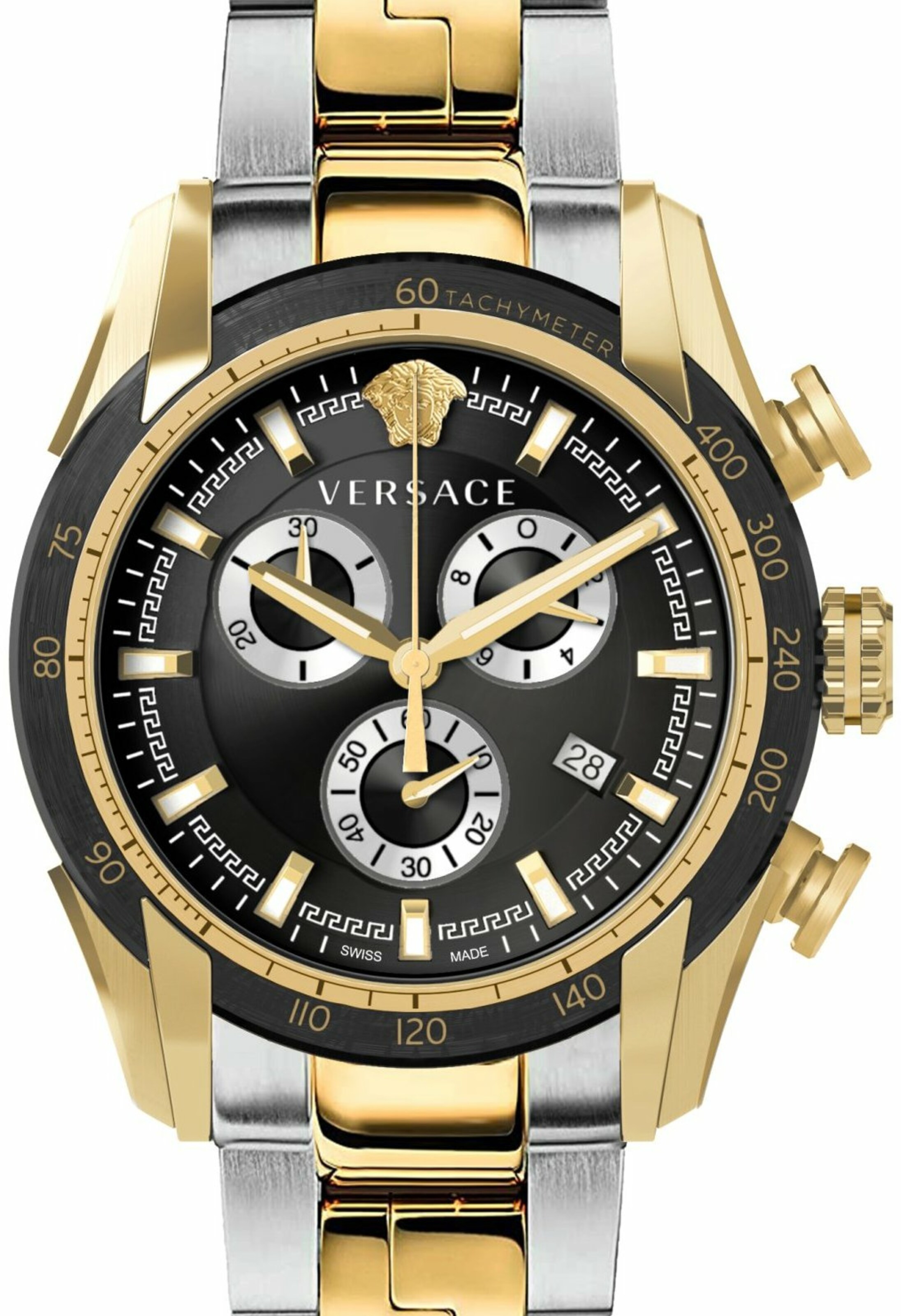 VERSACE Uhr 'V-Ray Mov'T Vertime' in Silber