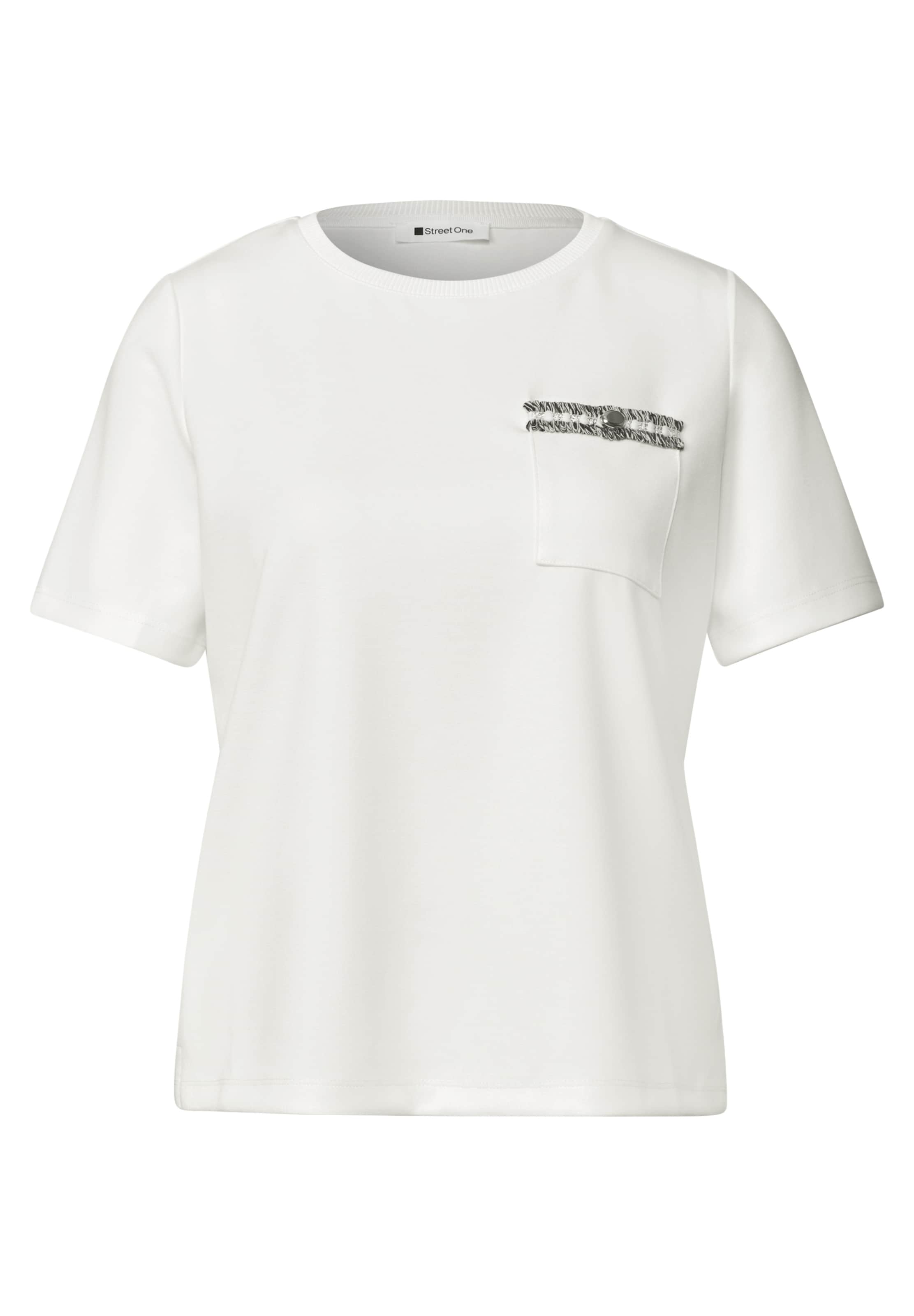 STREET ONE - Camiseta en blanco: frente